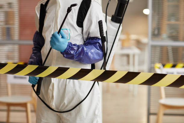 Professional Hoarding Cleanup technician working in Towaco, NJ